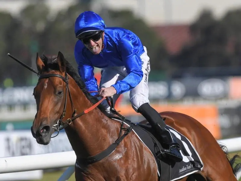 Bivouac wins the Run To The Rose at Rosehill.