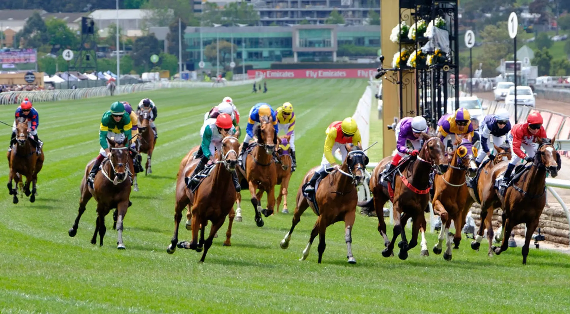 Flemington Racecourse, home of The Melbourne Cup The Melbourne Cup