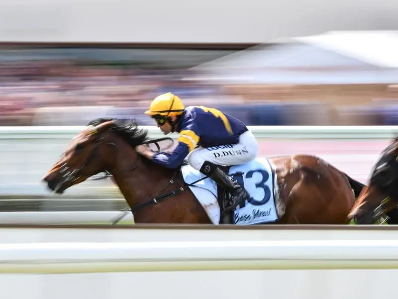 Tofane wins the Thoroughbred Club Stakes.