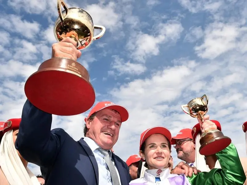 Darren Weir and Michelle Payne