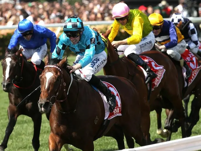 Extra Brut (blue/blk), winner of the 2018 Victoria Derby, has died after an accident in Hong Kong. extra brut