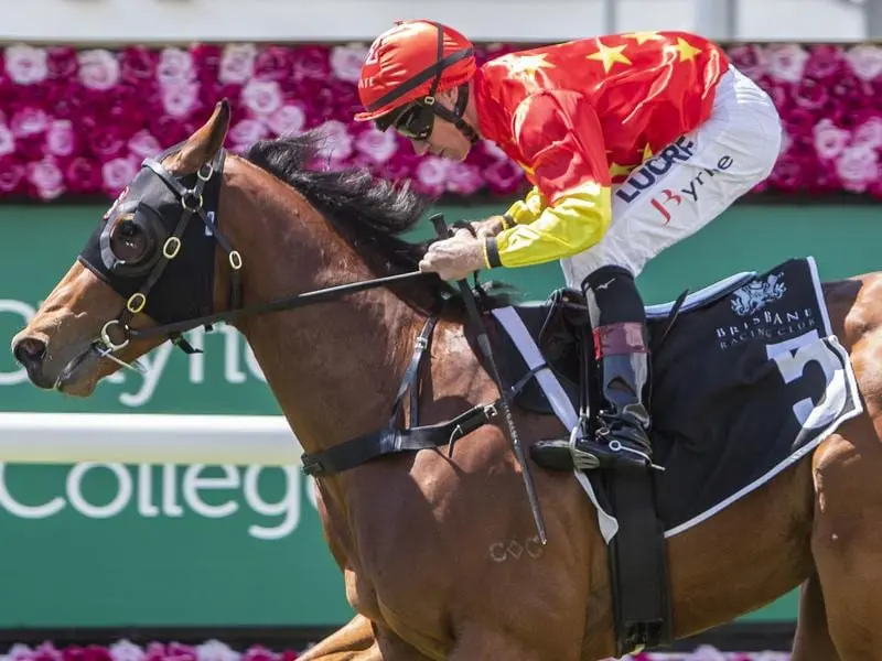 Strikes wins at Eagle Farm.