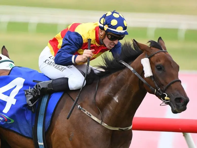 Josh Cartwright rides Hard 'n' Tough to victory at Sandown