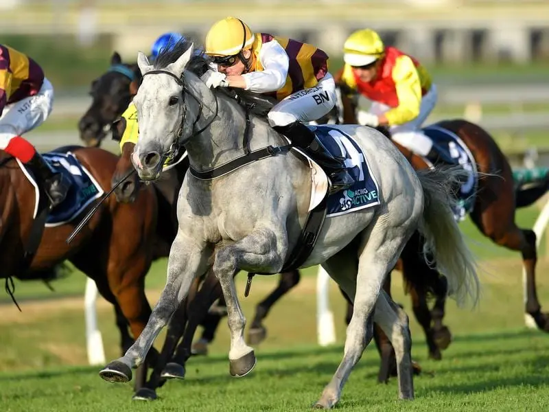 Baylee Nothdurft rides Silvera to victory in race 8 at Doomben