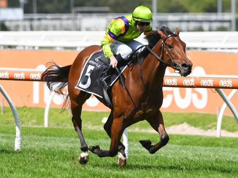 River Night wins the Redoute's Choice Stakes.