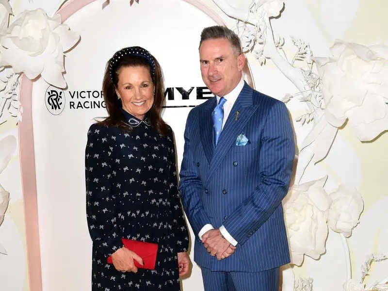 VRC chief executive Neil Wilson (r) will take over as club chairman from Amanda Elliott (l). amanda elliottt and neil wilson