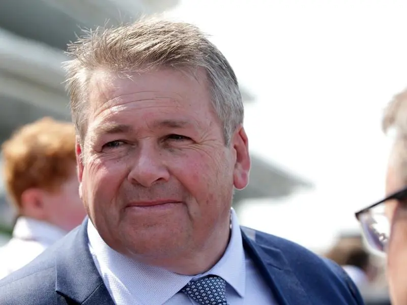 Trainer Pat Carey has Mornington Cup hopes for stable newcomer Stars Of Carrum. Victorian trainer Pat Carey.