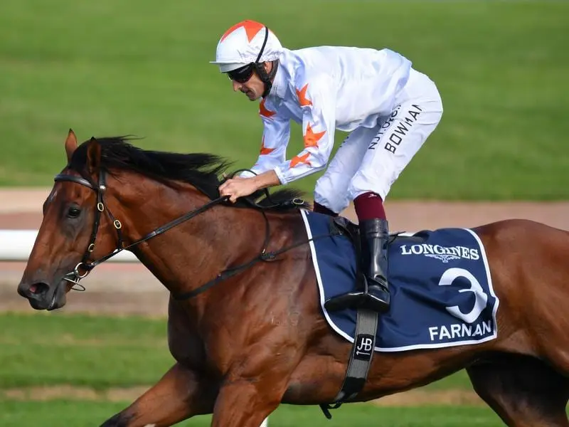 Farnan wins the Golden Slipper.