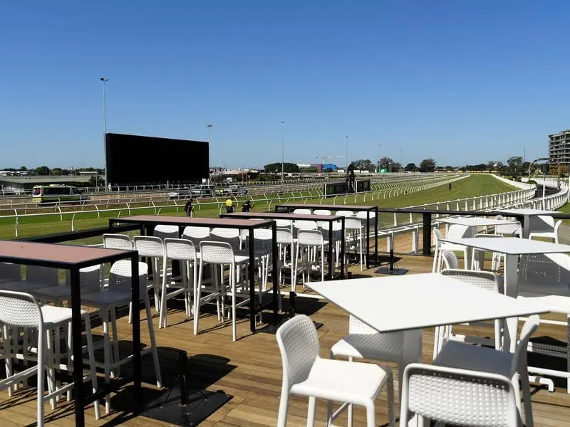 Eagle Farm Racecourse will be ready to resume racing behind closed doors later than planned. eagle farm