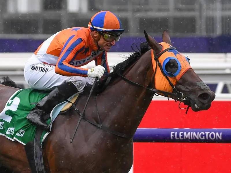 Melody Belle will be one of two Queen Elizabeth Stakes runners for trainer Jamie Richards. Melody Belle wins the Empire Rose Stakes at Flemington.