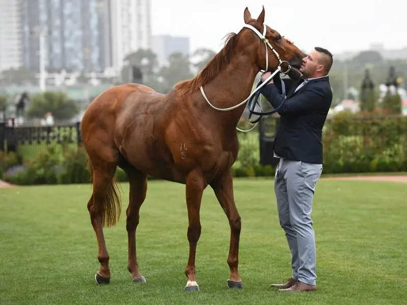 Gytrash at Flemington Racecourse .