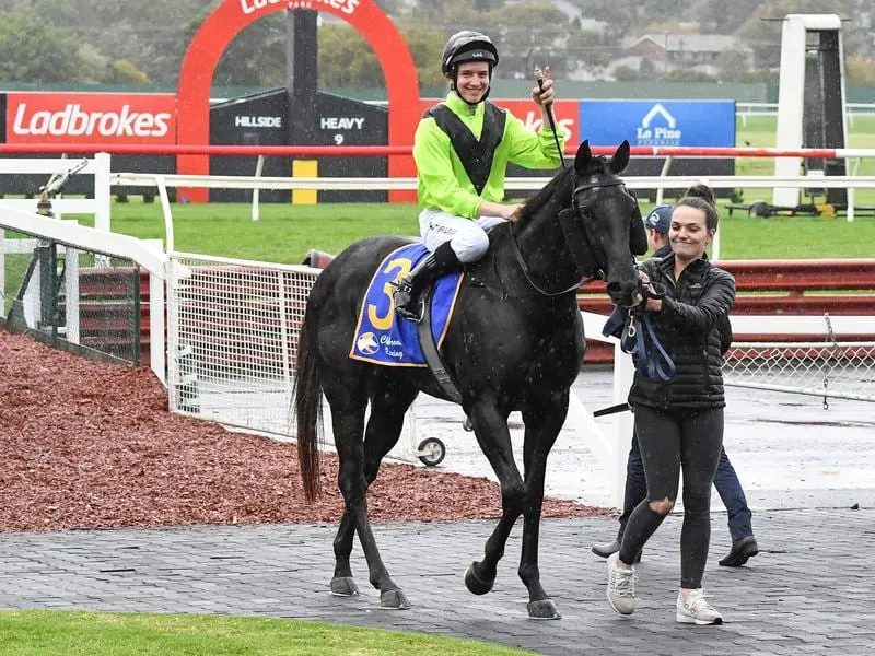 Racing at Sandown is expected to go ahead on another wet track. sandown racecourse