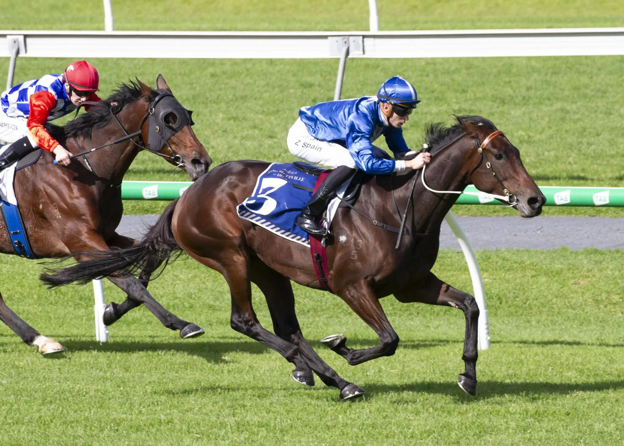 Oceanex winning the Listed Port Adelaide Cup (2500m) at Morphettville