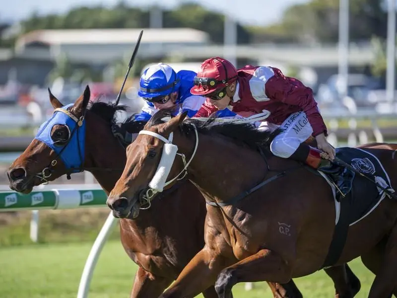 Plutocrat wins a Listed race at Eagle Farm.