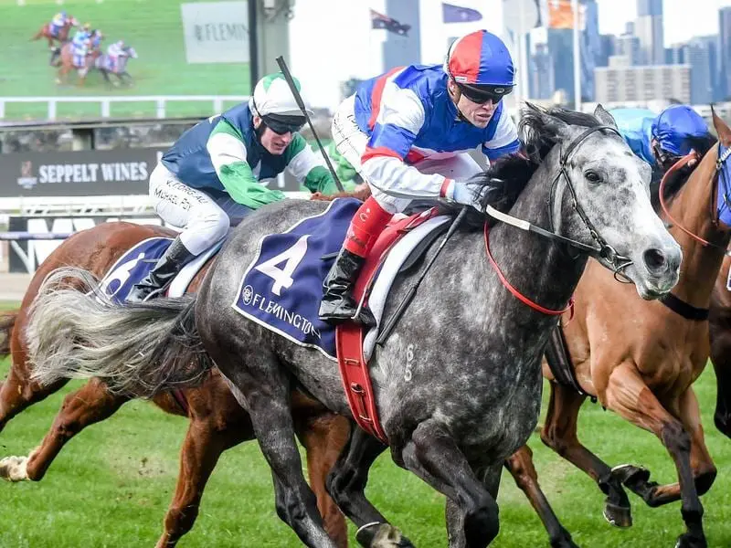 Bumper Blast wins at Flemington.