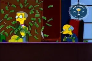 Mr Burns & Smithers - The Simpsons