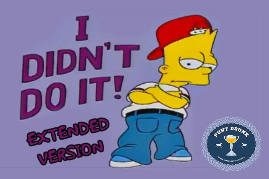 I Didn't Do It - Bart Simpson