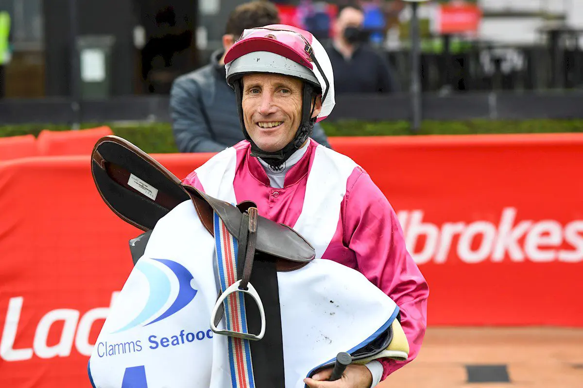 Damien Oliver wins Feehan Stakes
