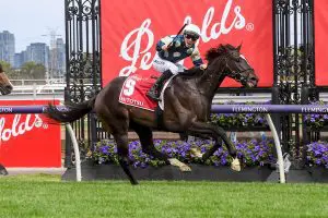 Hitotsu Hitotsu wins VRC Derby