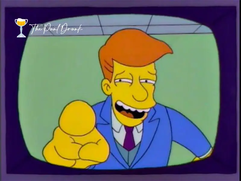 Punt Drunk The Simpsons - 'You Stupid...'