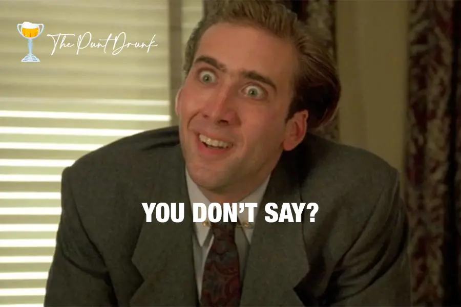 Punt Drunk 18/3/2022 Nicolas Cage meme - Punt Drunk