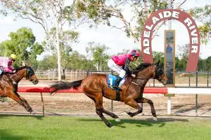 Horse racing at Adelaide River, NT