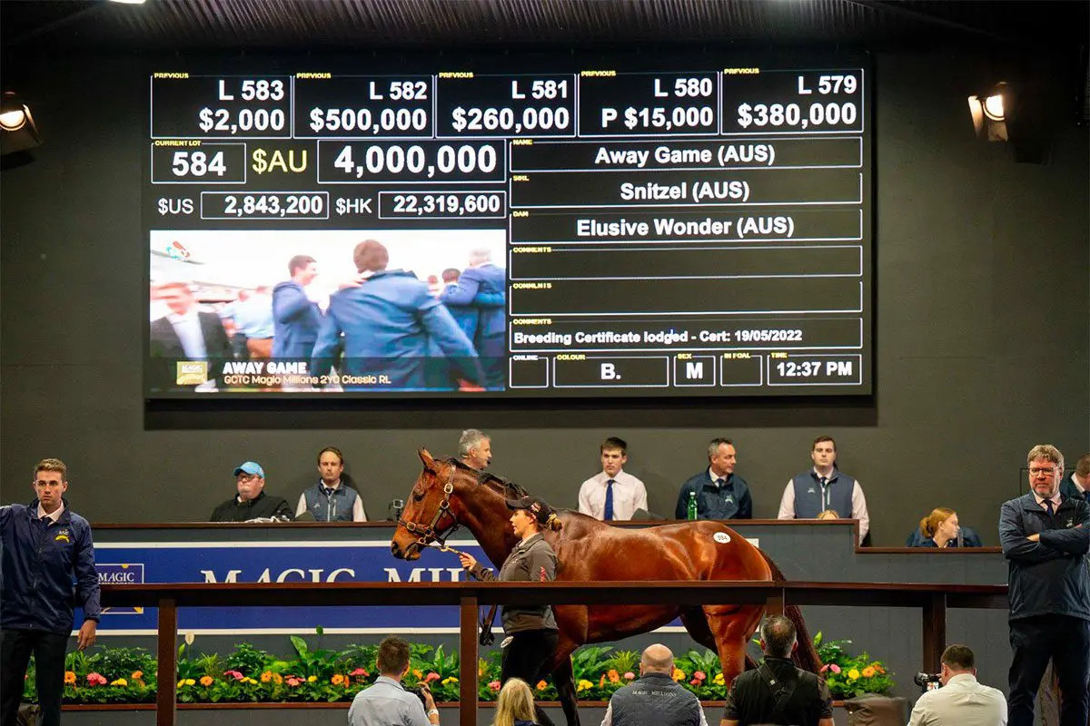 Away Game Away Game sells for $4m