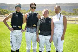 NT female jockeys Jessie Philpot staying optimistic after Highly Decorated injury