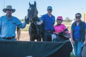 Sarah Robbins will ride at Alice Springs on Friday