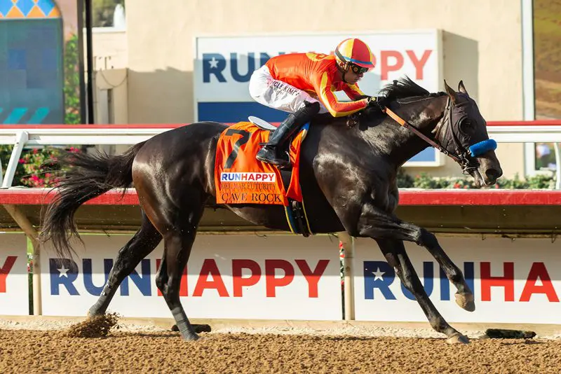 Cave Rock wins at Del Mar