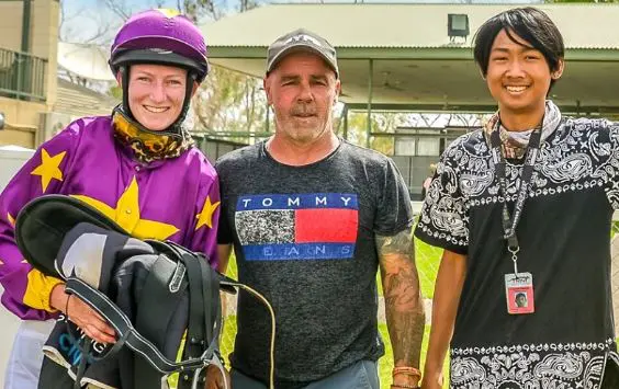 Russell Bell with Crow and Maloney