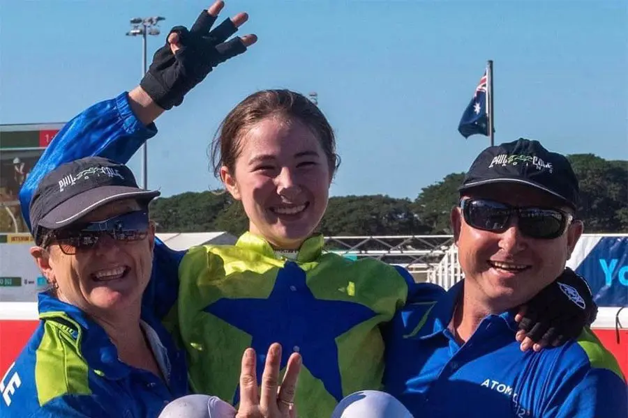 Emma Lines at Darwin Cup Carnival