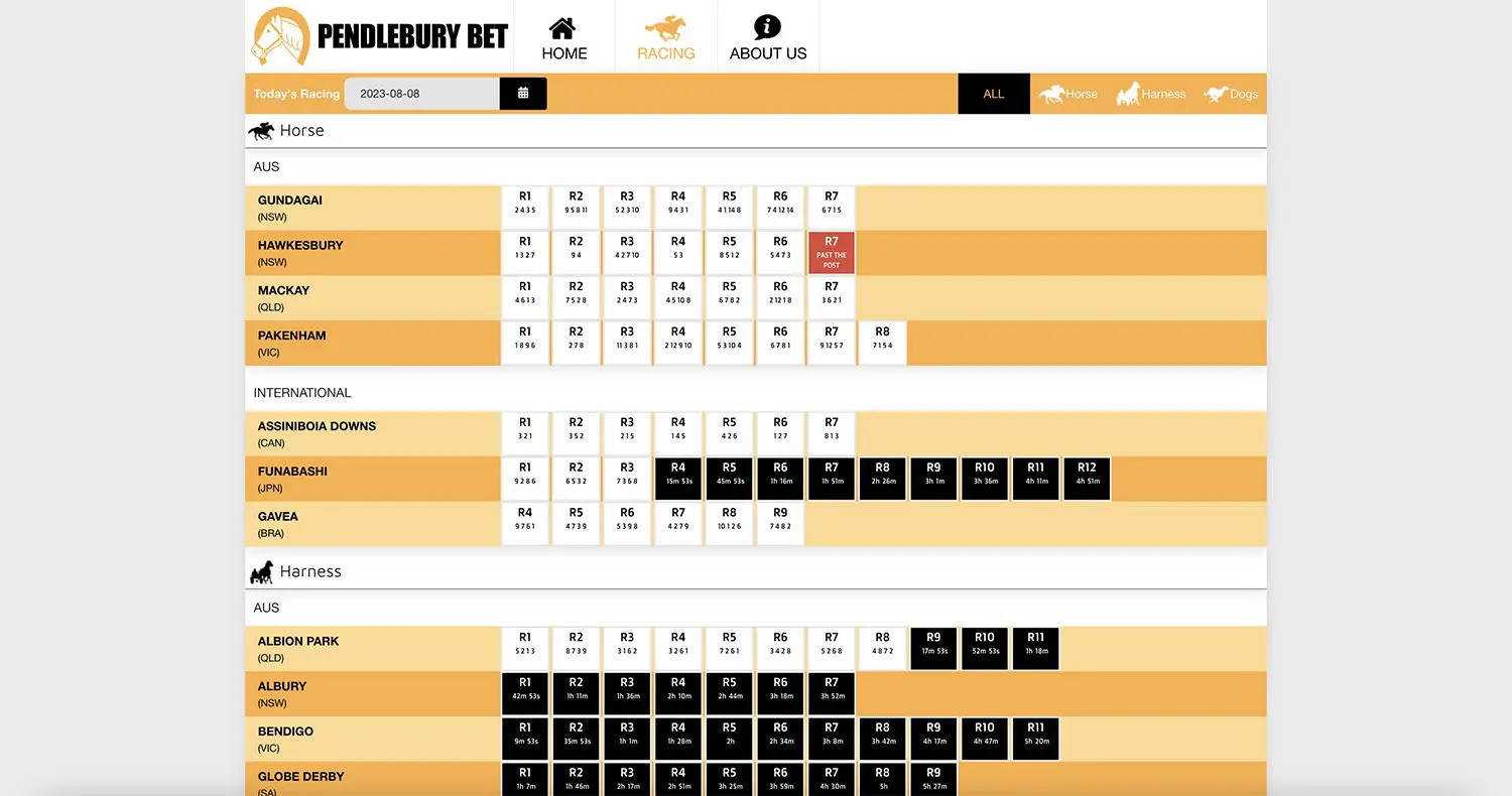 PendleburyBet Racing Review
