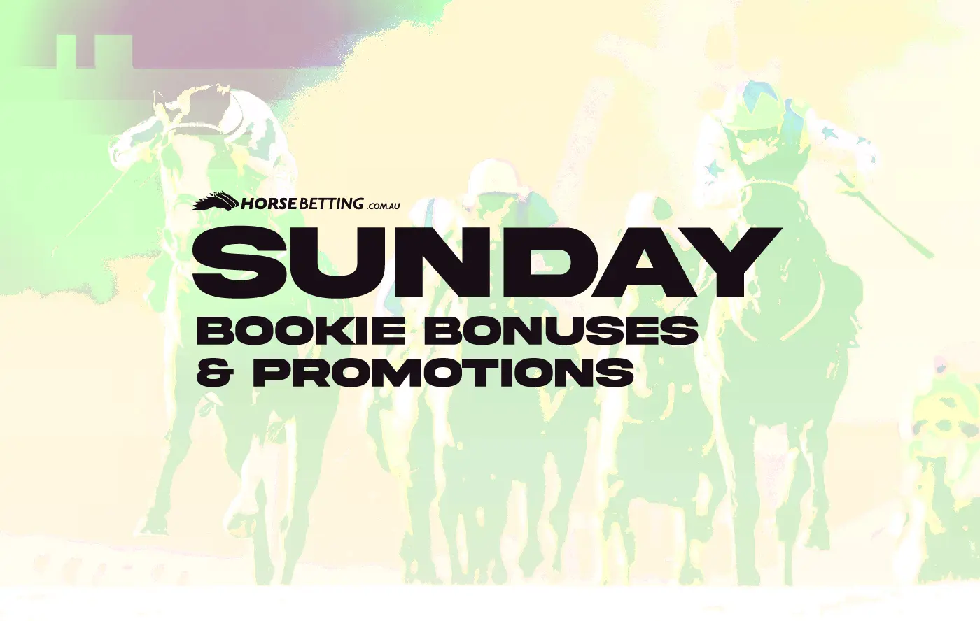 Sunday horse racing promos for April 21