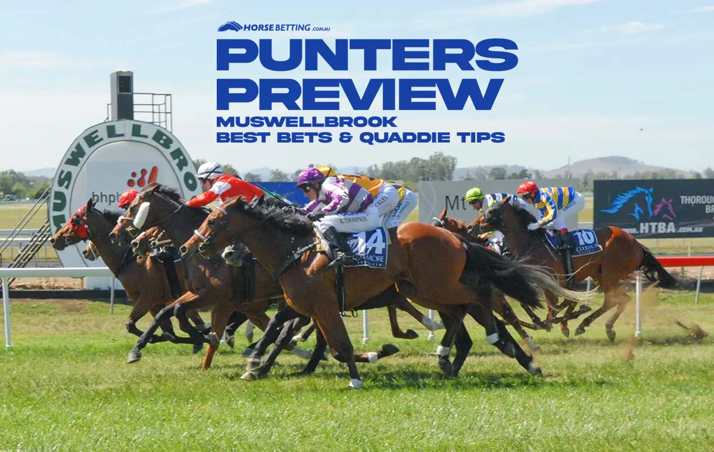 Muswellbrook Races Tips, Top Odds & Quaddie | Monday, 12/8/2024