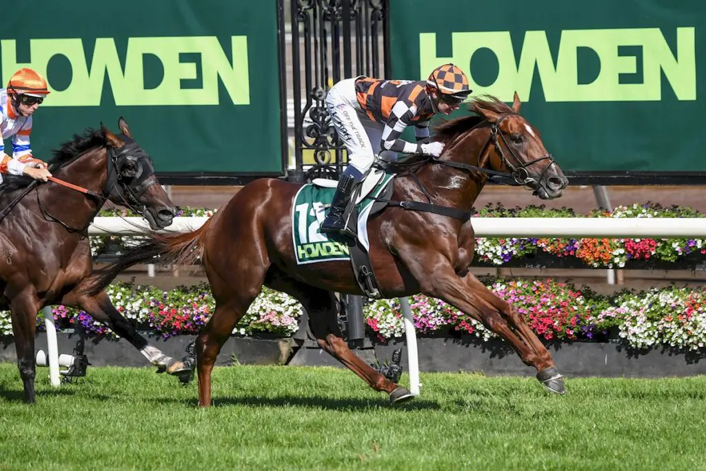 Southport Tycoon winning the Australian Guineas