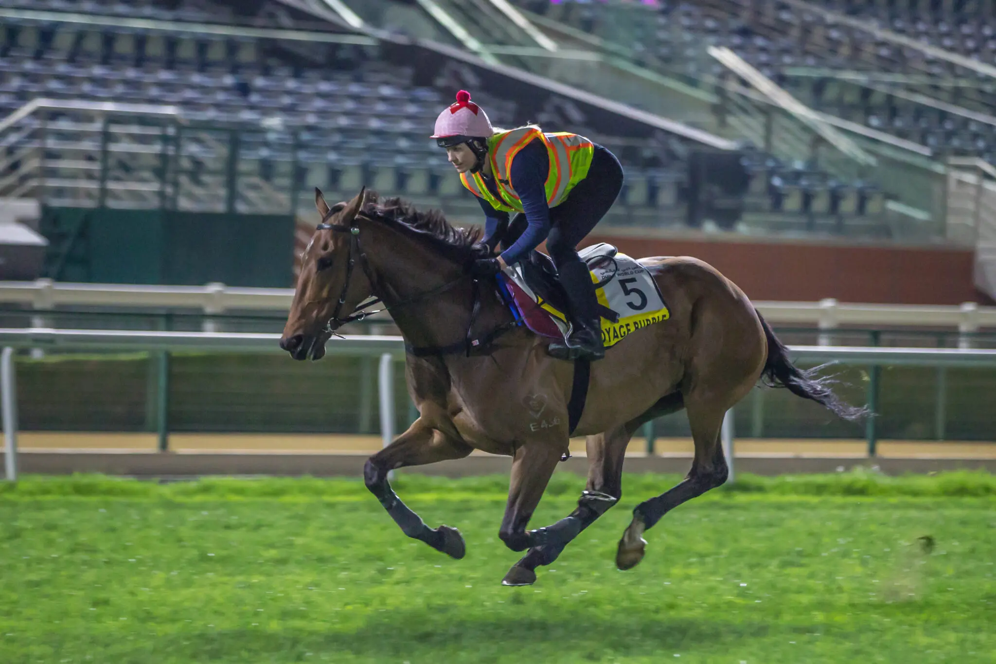 Voyage Bubble at Meydan Racecourse