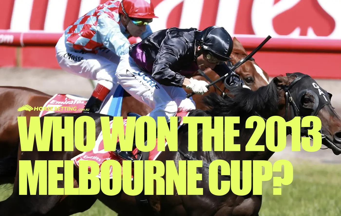 Who won the 2013 Melbourne Cup?