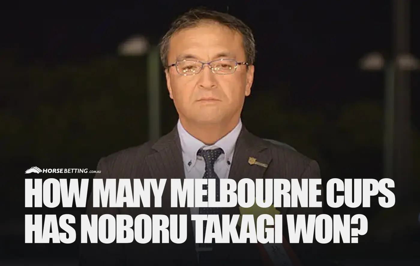 How many Melbourne Cups has Noboru Takagi won?