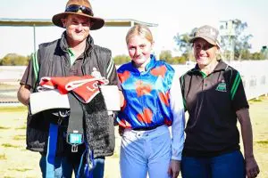 Terry Gillet and Dakota Gillet secure a double