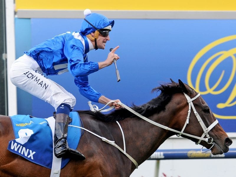 Winx first, daylight second in Cox Plate