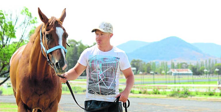 Mudgee horse trainer Cameron Crockett