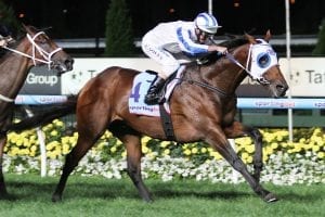 Highly Recommended wins the Alister Clark Stakes