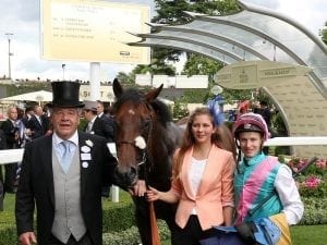 McDonald storms home for first Ascot win