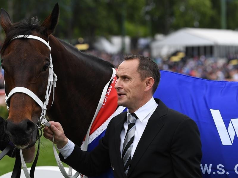 Chris Waller and Winx.