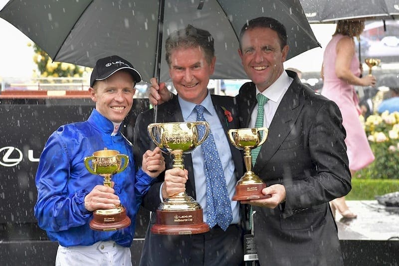 Kerrin McEvoy and Charlie Appleby