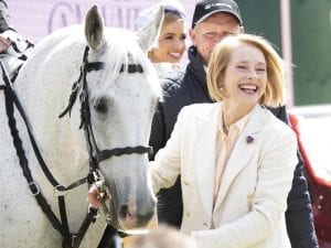 Coveted Melbourne Cup on show in parade
