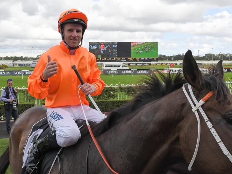 Tommy Berry after riding Firsthand to victory in race 5 at Rosehill