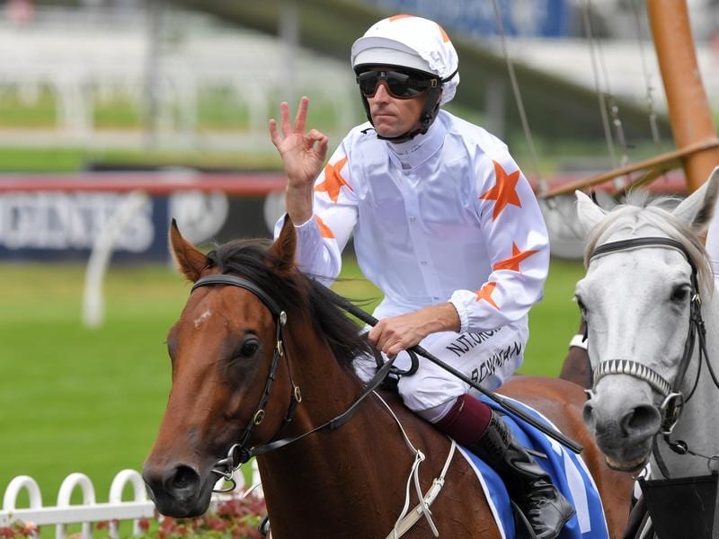 Farnan after winning the Silver Slipper Stakes at Rosehill.