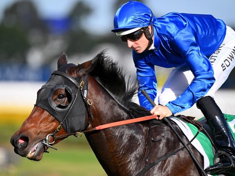 Ranier wins the Luskin Star Stakes at Rosehill.